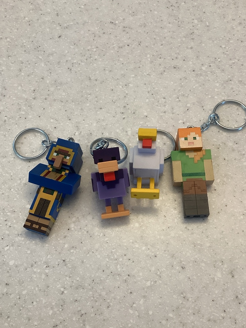 Minecraft Kids keychain set